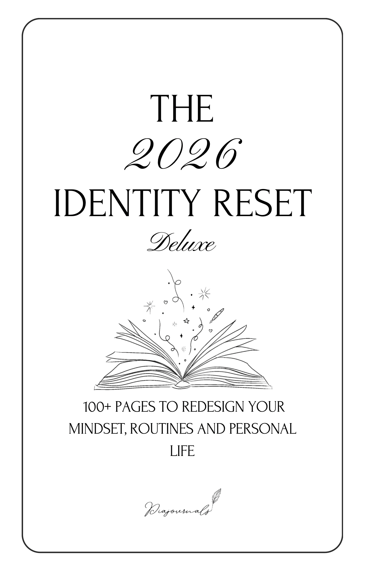 The 2026 Identity Reset DELUXE Edition - The Complete Reset System with Tasks, Tools & Prompts