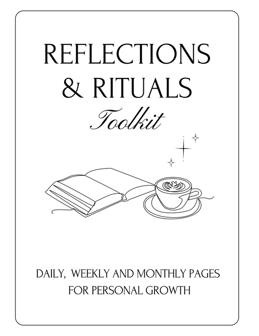 Reflections & Rituals - A Digital Planner for Daily, Weekly & Monthly Growth